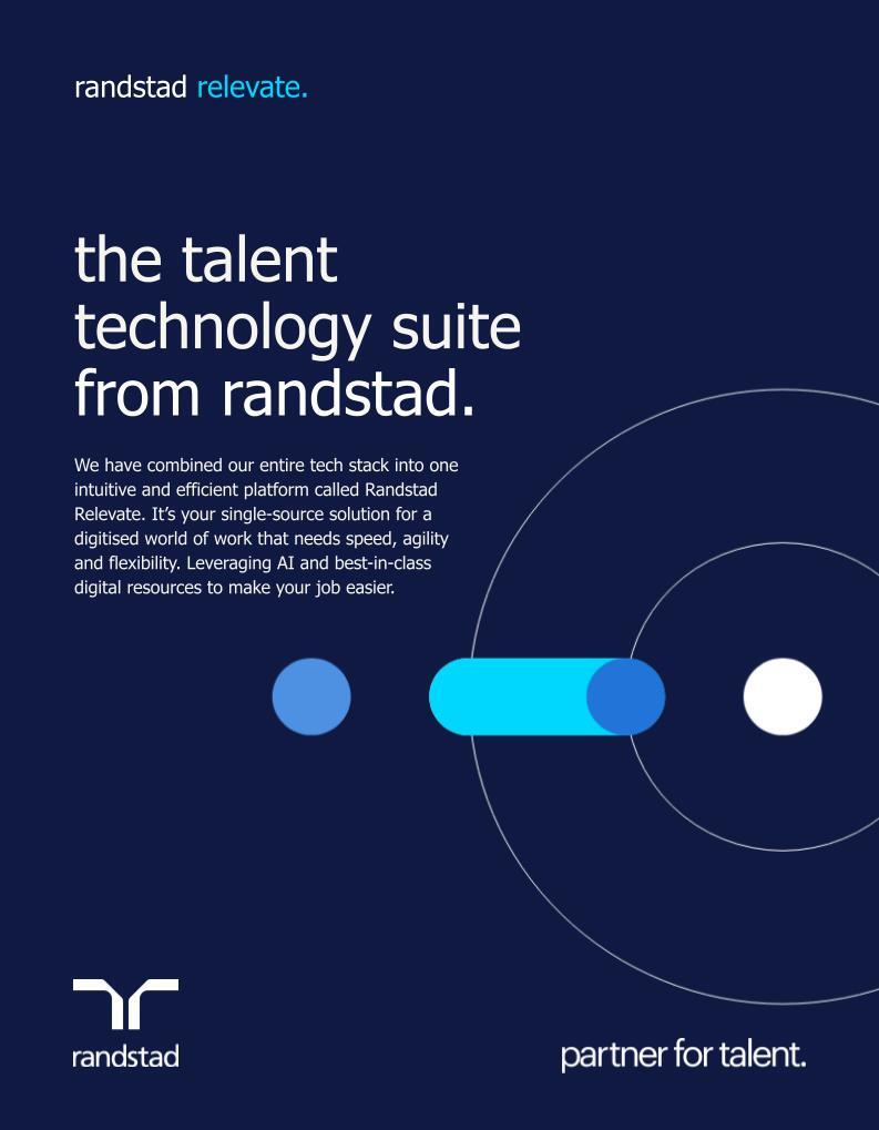 randstad - content offer - the talent  technology suite guide - UK